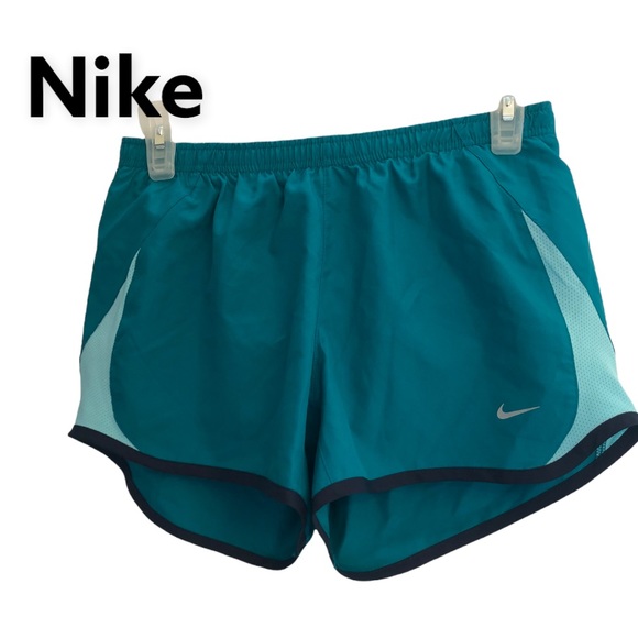 Nike Pants - NIKE Teal Running Jogging Shorts S
